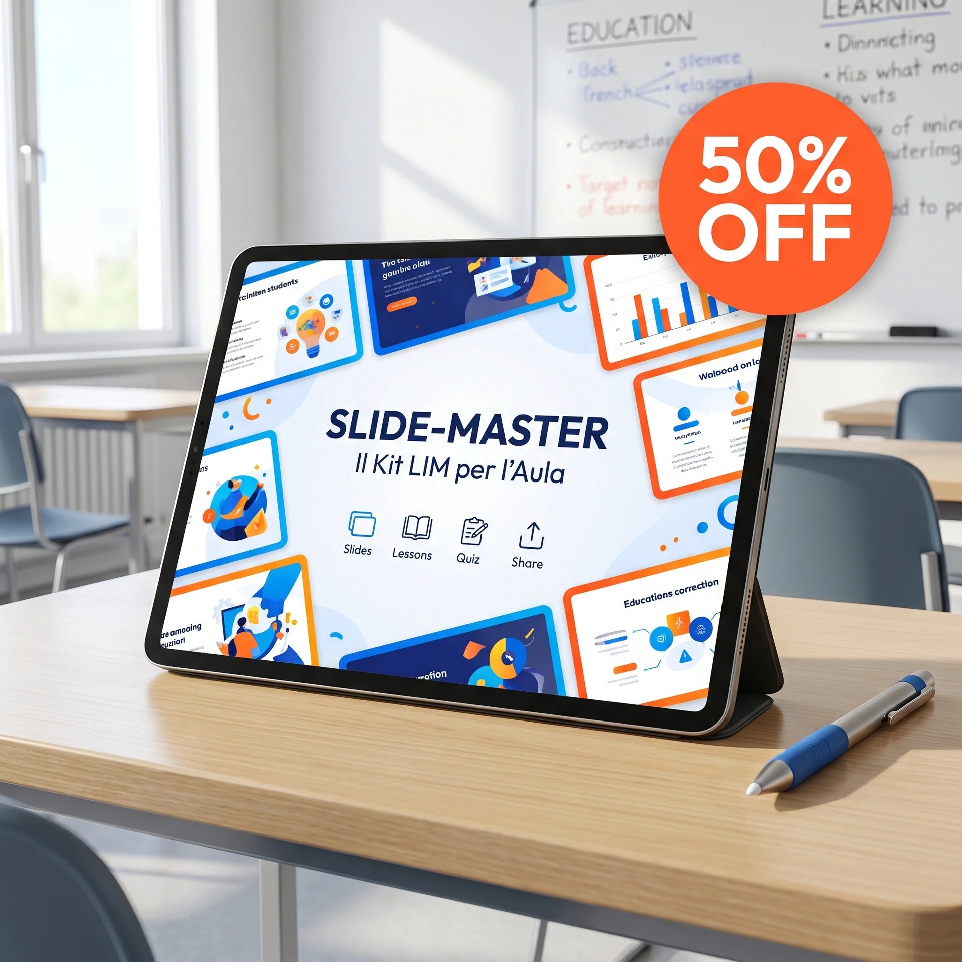 SLIDE-MASTER: Il Kit LIM per l'Aula